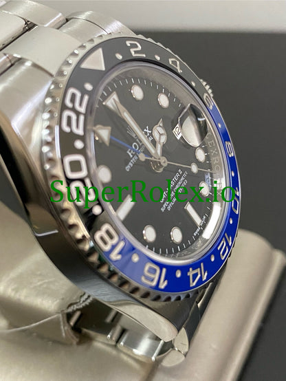 Rolex GMT-Master II 40mm Steel Oyster Ref.116710BLNR - Black Dial
