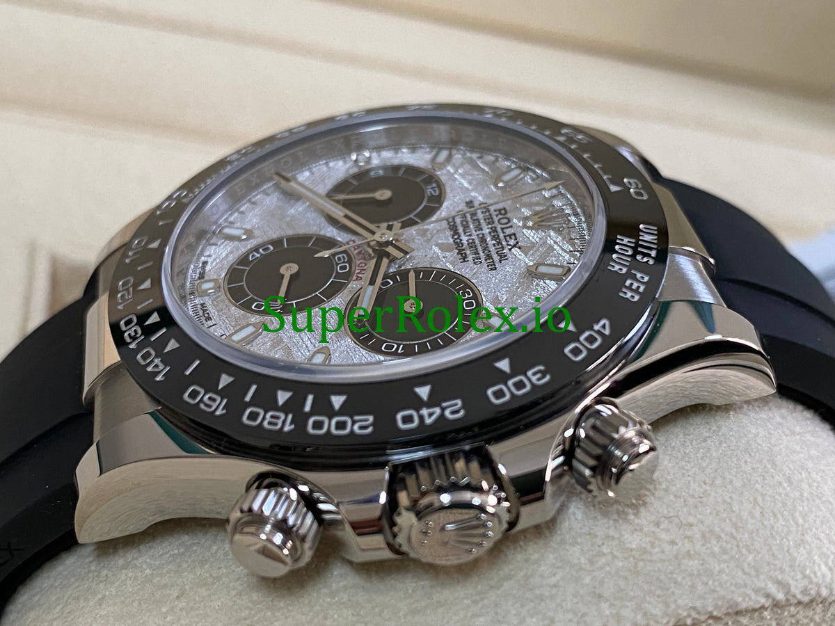 Rolex Cosmograph Daytona 40 White Gold Meteorite Dial Ref.116519LN